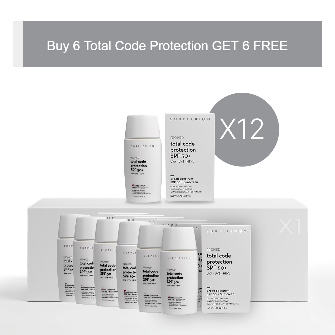 BUY 6 GET 6 FREE | Total Code Protection SPF 50+