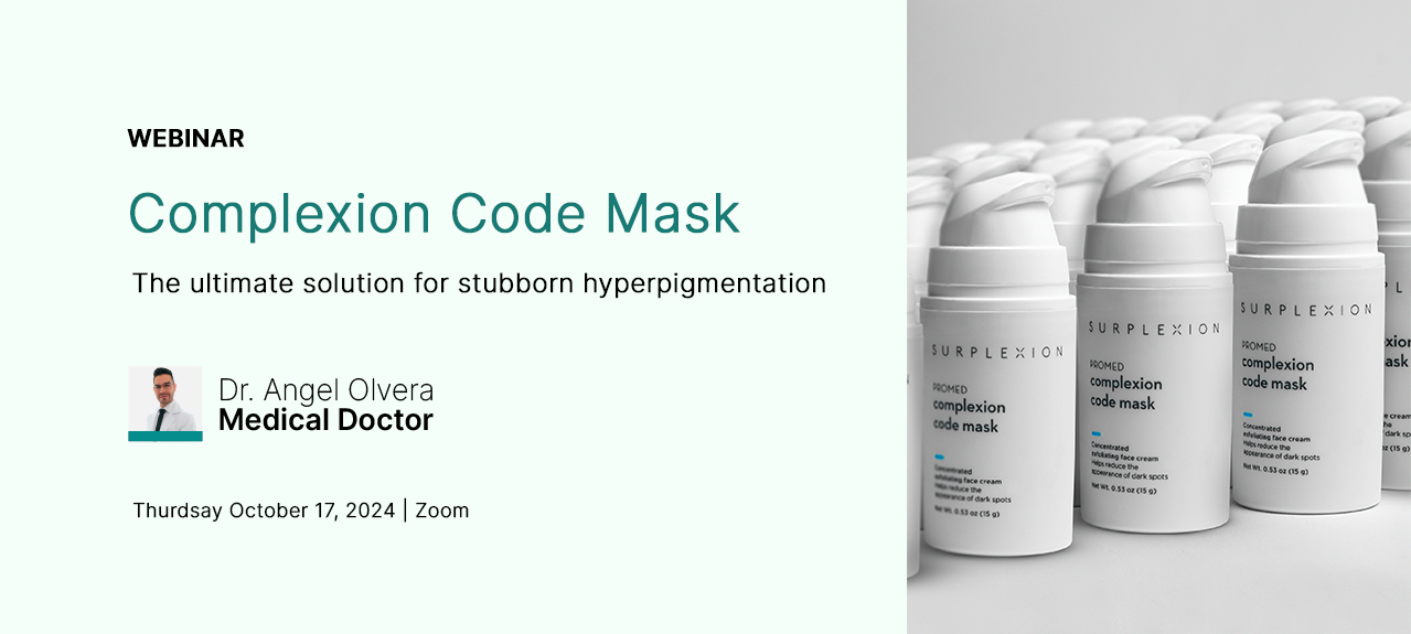 Webinar Complexion Code Mask