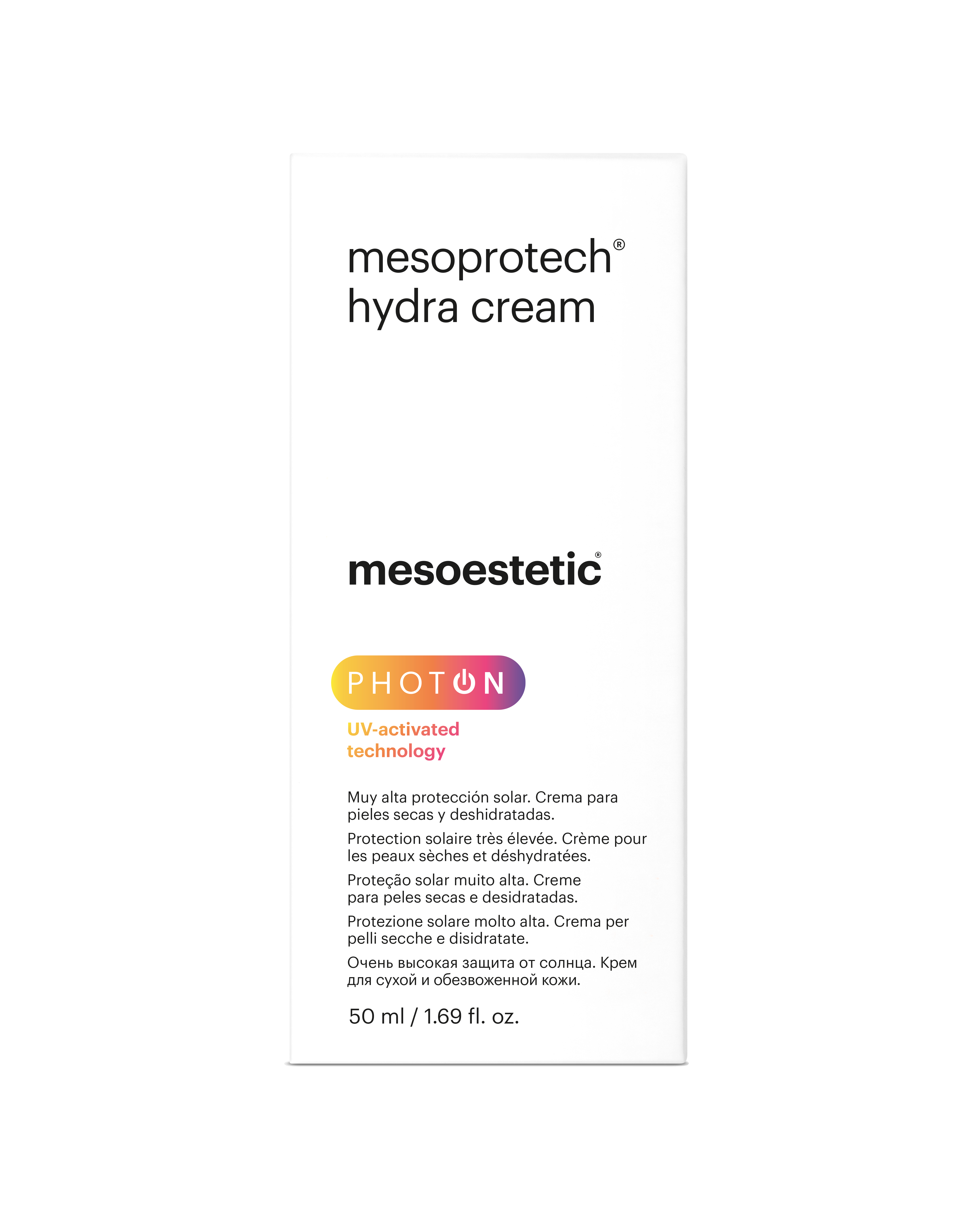 Mesoprotech® hydra cream 50+