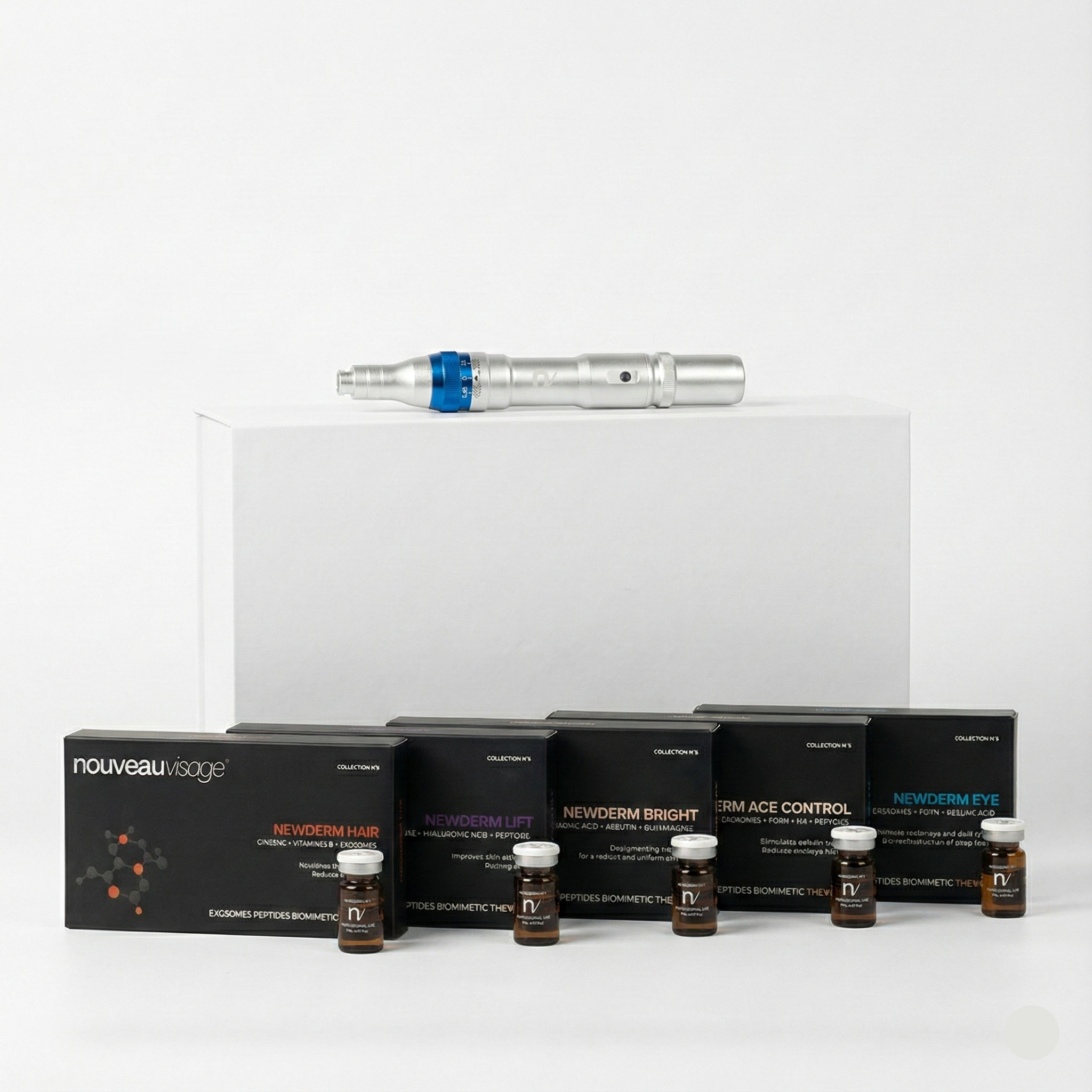 Buy 3 Nouveau Visage Newderm and get FREE Dermapen