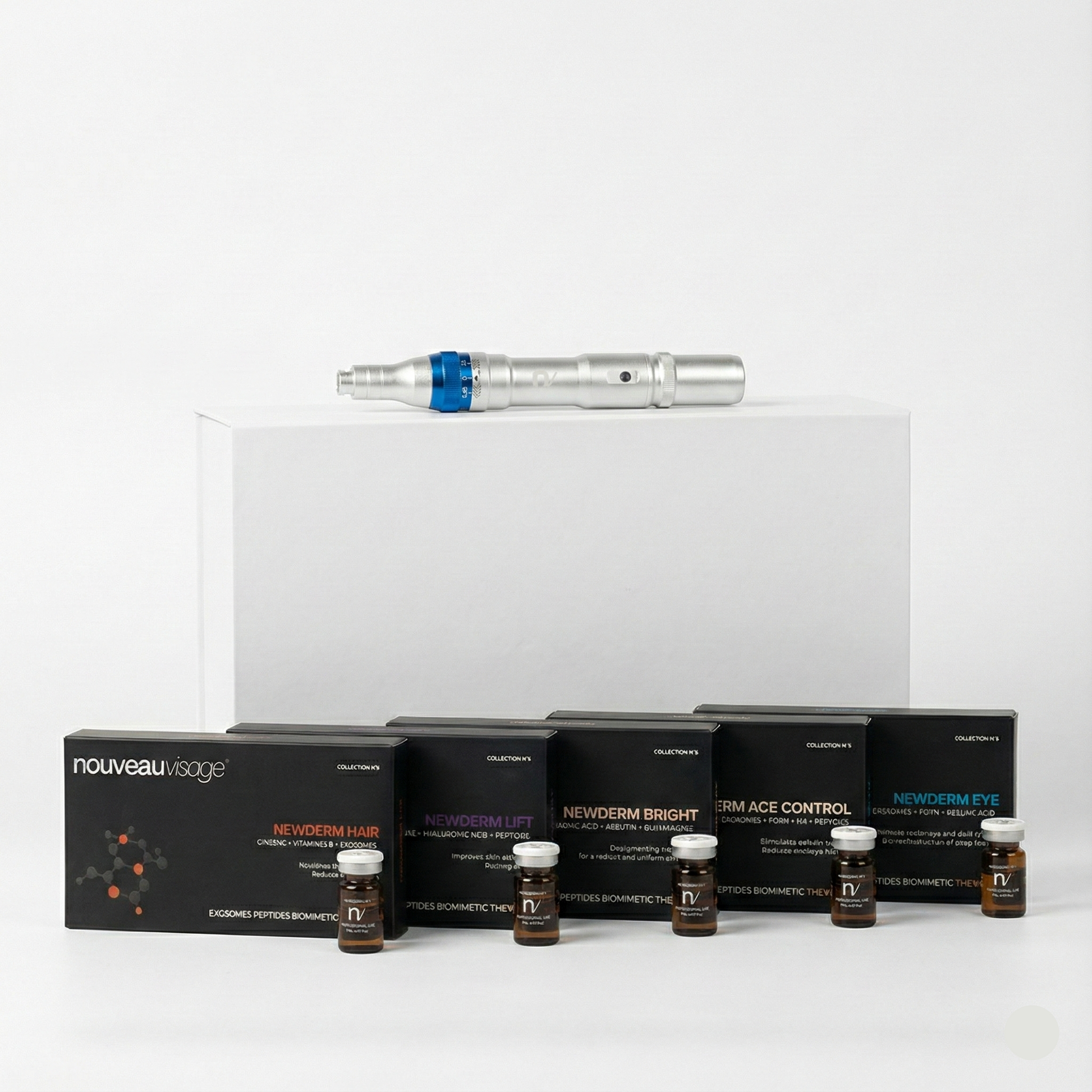 Buy 3 Nouveau Visage Newderm and get FREE Dermapen